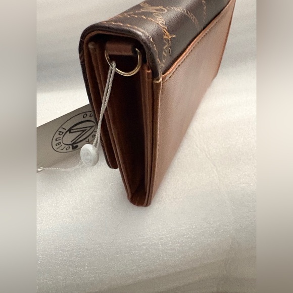 Valentino Orlandi Logo Quilted Wallet-On-Chain Crossbody – Italy – NWT - Picture 9 of 10